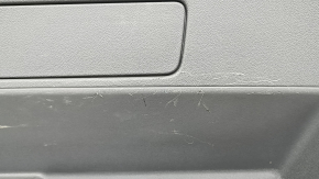 Audi Q5 8R 13-17 lower trunk lid trim, complete, gray, scratches