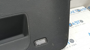 Audi Q5 8R 13-17 lower trunk lid trim, complete, gray, scratches