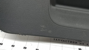Audi Q5 8R 13-17 lower trunk lid trim, complete, gray, scratches
