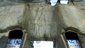 Ford Escape MK3 13-19 rear floor covering, black type 2, dry cleanable, foam tears