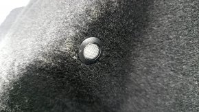 Tesla Model X 22-25 rear left arch trim, black fabric, with backlight, scuffed, needs cleaning