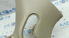 Right rear pillar trim behind the window for a Nissan Pathfinder 13-20, beige, scratches, broken mount