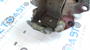 Honda Accord 2016-2017 hybrid radiator panel with dents, dents, and broken fasteners.