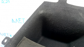 Tesla Model X 22-25 rear right arch trim, black fabric, with backlight, for cigarette lighter, scuffed, needs cleaning