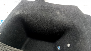 Tesla Model X 22-25 rear right arch trim, black fabric, with backlight, for cigarette lighter, scuffed, needs cleaning