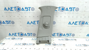 Mitsubishi Outlander Sport ASX 10-23 gray center pillar trim, upper belt, right, poke