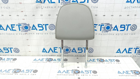 Audi Q5 8R 09-17 passenger seat headrest, leather, gray