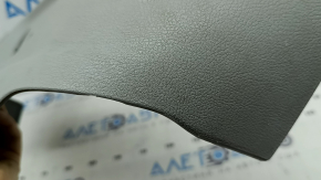 Audi Q5 8R 09-17 passenger seat control trim, gray, scratches, cracks in the fasteners