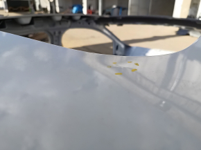 Metal roof for Ford Escape MK3 2013-2019 with panoramic windows, dents, and bumps