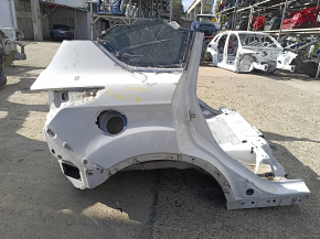 Quarter wing rear right Ford Escape MK3 13-19 white, on the body, bumper