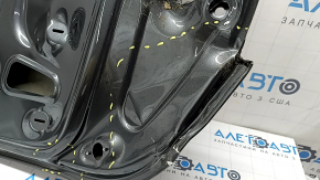 The trunk door is bare, Audi Q5 8R 09-17, graphite LZ7S, dented