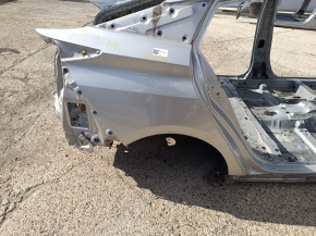 Rear right quarter wing for Toyota Prius 50 19-22 with BSM on the body, silver, bumpers