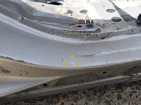 Rear right quarter wing for Toyota Prius 50 19-22 with BSM on the body, silver, bumpers
