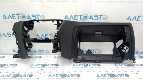 Hyundai Tucson 16-21 black lower center dashboard trim, scratches, under start/stop