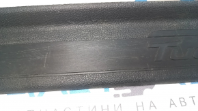 Outer front left door sill plate for Hyundai Tucson 16-21, black, scratches