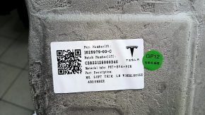 Tesla Model X 22-25 rear left wheel arch soundproofing, scuffed, needs cleaning