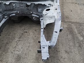 Front left quarter panel of Toyota Venza 21-24, white, on the body