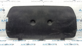 Jeep Grand Cherokee WL 21-25 hood insulation is torn and dented.