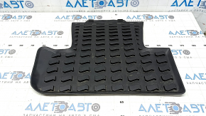 Rear right floor mat for Audi Q5 8R 09-17, black rubber