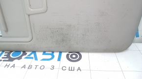 Left sun visor for Hyundai Tucson 2019-2021 without panoramic windows, gray, without hook, for cleaning