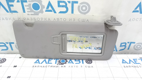 Right sun visor for Hyundai Tucson 16-21 (without panoramic windows), gray, without hook, for cleaning