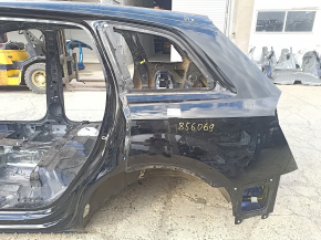 Quarter wing rear left Audi Q7 16-25 on the body, black