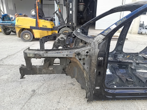 Front left quarter panel for Audi Q7 16-25, black