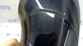 Right side mirror assembly for Audi Q5 8R 09-17, 7 pins, turn signal, heated, backlit, graphite LZ7S, scratches