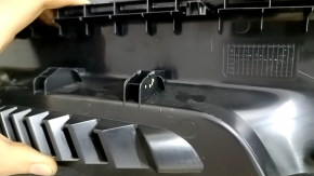 Left passenger seat bracket cover for Tesla Model X 22-25, scratches, broken mount