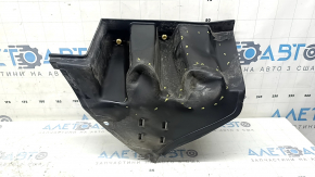 Left rear bumper guard for Hyundai Tucson 19-21 is dented