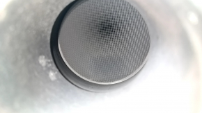 The exhaust pipe, the middle part with the catalytic converter, Hyundai Tucson 19-21 2.0 AWD is crushed.