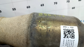 The exhaust pipe, the middle part with the catalytic converter, Hyundai Tucson 19-21 2.0 AWD is crushed.