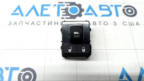 Rear left window lift control for Jeep Grand Cherokee WL 21-25 auto, black with chrome