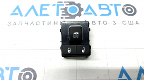 Rear right window lift control for Jeep Grand Cherokee WL 21-25 auto, black with chrome
