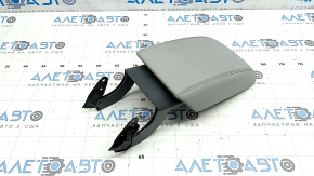 Audi Q5 8R 09-17 armrest assembly, leather, gray, scratch, dent