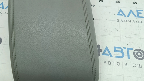 Audi Q5 8R 09-17 armrest assembly, leather, gray, scratch, dent
