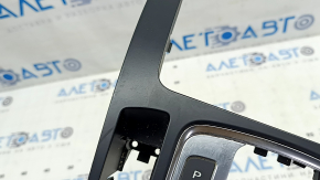 Shifter cover for Audi Q5 8R 09-17 with multimedia controls, type 2, scratches