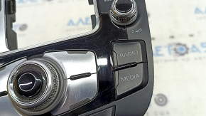 Shifter cover for Audi Q5 8R 09-17 with multimedia controls, type 2, scratches