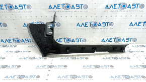 Inner front left door sill trim for Audi Q5 8R 09-17, dark gray, scratches, needs cleaning