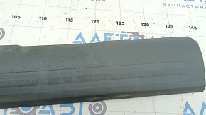 Inner front left door sill trim for Audi Q5 8R 09-17, dark gray, scratches, needs cleaning
