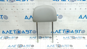 Rear left headrest for Audi Q5 8R 09-17, leather, gray, for cleaning