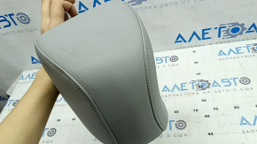 Rear left headrest for Audi Q5 8R 09-17, leather, gray, for cleaning