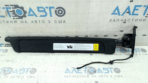 Tesla Model X 22-25 right visor, Alcantara