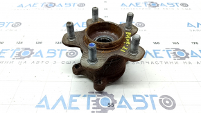 Rusty rear left hub on a 2014 Nissan Rogue AWD