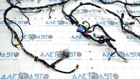 Tesla Model X 22-25 underdash wiring: 2 airbag connectors cut