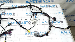 Tesla Model X 22-25 underdash wiring: 2 airbag connectors cut