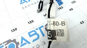 Tesla Model X 22-25 underdash wiring: 2 airbag connectors cut