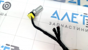 Tesla Model X 22-25 underdash wiring: 2 airbag connectors cut