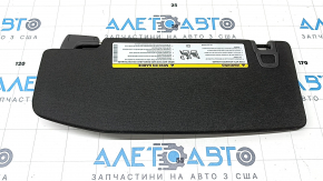 Right visor for Jeep Grand Cherokee WL 21-25, black, without hook