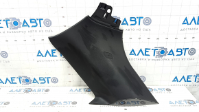 Rear pillar trim behind the right window, Jeep Grand Cherokee WL 21-25, rear part, black, long, broken mount, scratches, bent